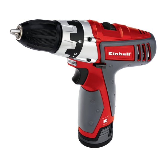EINHELL RT-CD 10,8 Li Original Operating Instructions