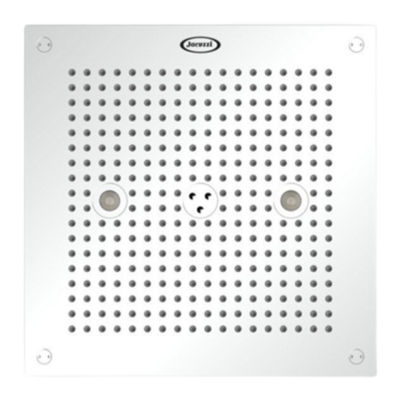 Jacuzzi caleidos Installation Manual & Maintenance