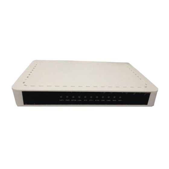 Wodaplug WDS104HW WIFI ONU User Manual