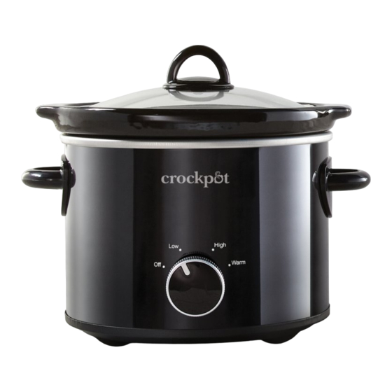 CROCKPOT CPSCRM20-BP OWNER'S MANUAL Pdf Download