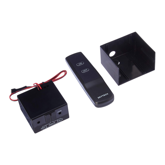 Skytech CON1001-1 Installation And Operation Instruction Manual