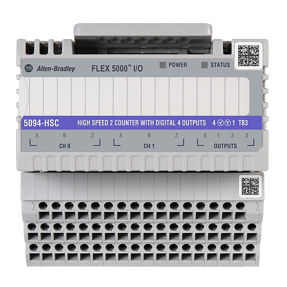 Rockwell Automation Allen-Bradley FLEX 5000 Installation Instructions Manual