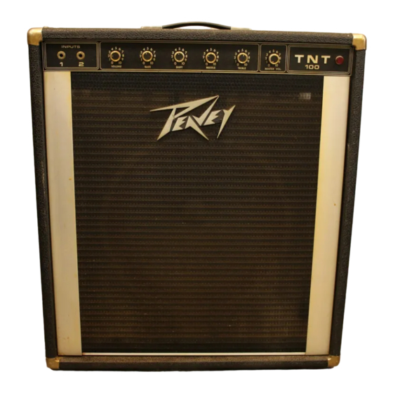 Peavey TNT User Manual