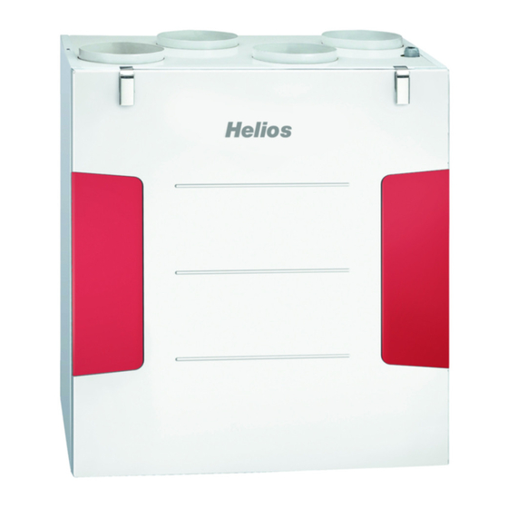 Helios WL EC 200 W ET R/L Installation And Operating Instructions Manual