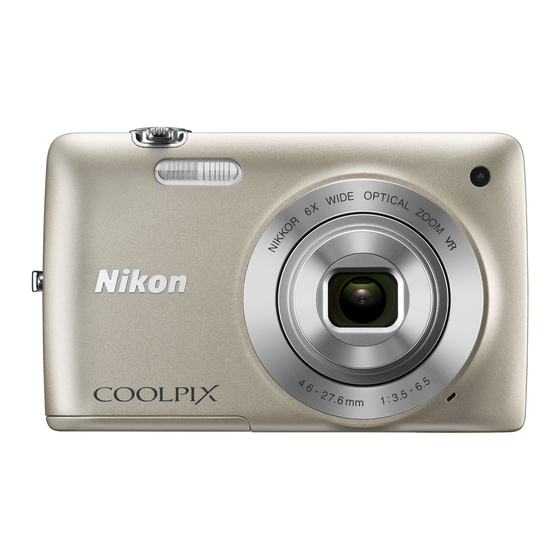 Nikon COOLPIX S4200 Manuals