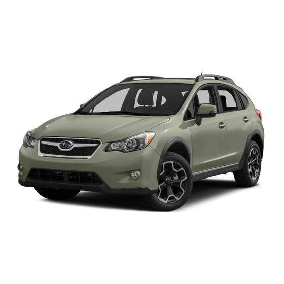 Subaru XV Crosstrek Specifications