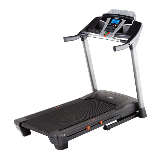 NordicTrack T 7.2 Treadmill Manual Del Usuario
