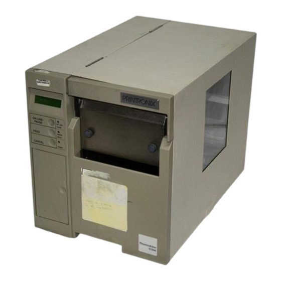 Printronix T3306 Setup Manual