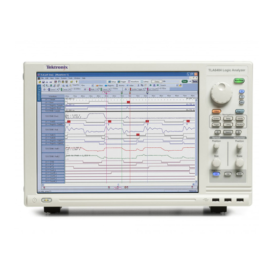 Tektronix TLA6401 Installation Manual