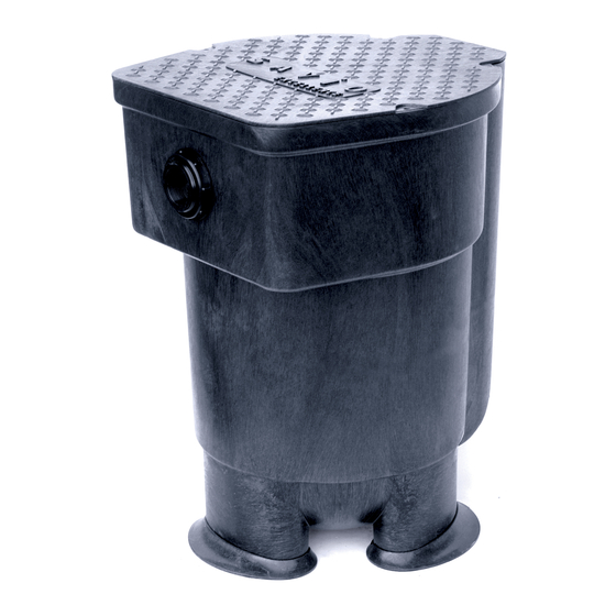 Savio F100 Livingponds Filter Operating Manual And Installation Instructions