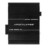 Deaf Bonce Apocalypse AAB-7900.1D Owner's Manual