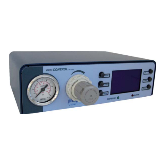 ViscoTec preeflow eco-CONTROL SC1200 Commissioning And Maintenance Manual