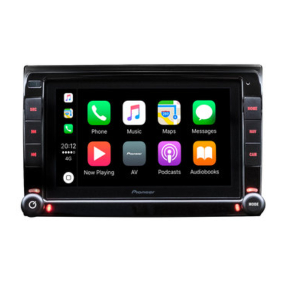 Pioneer AVIC-EVO1-DT2-C-GR Installation Manual