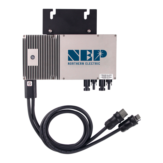 NEP BDM-600 Series Installation And Operation Manual