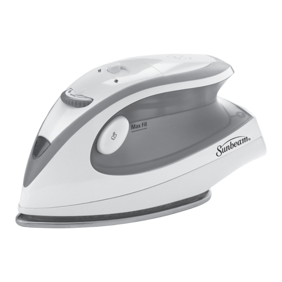 Sunbeam HOT-2-TROT TRAVEL IRON Instruction Manual