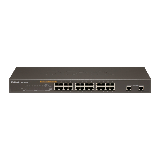 D-Link DES-1026G Manual