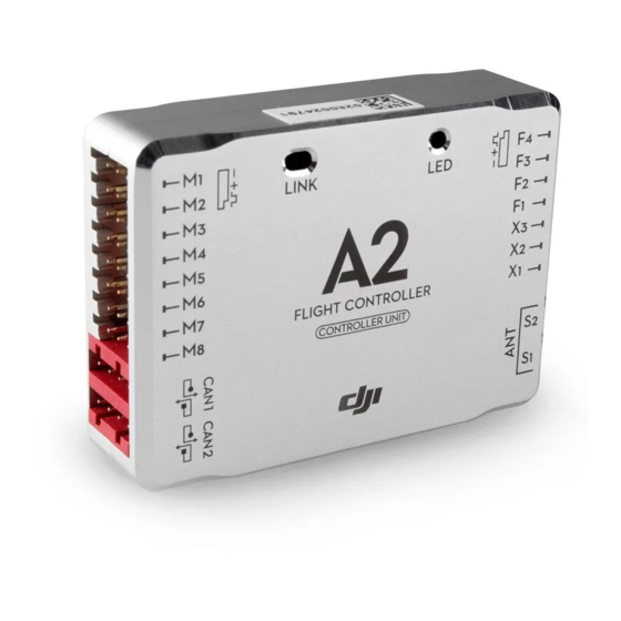 dji A2 Flight Control System User Manual