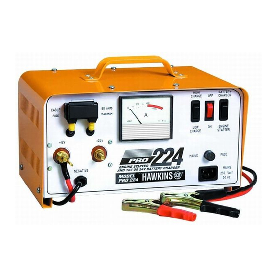 Hawkins PRO 224 Operating Instructions