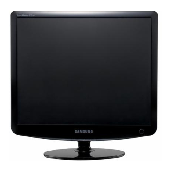 Samsung SyncMaster 932BF Owner's Manual