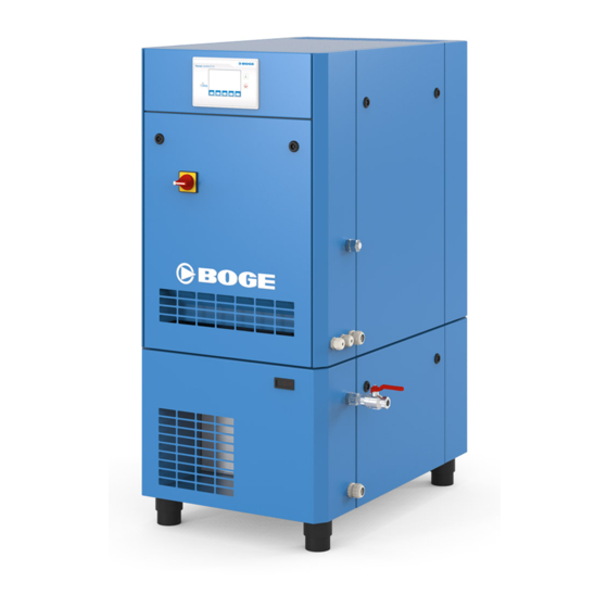 Boge EO Series Operating Instructions Manual