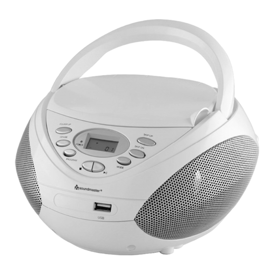 SOUNDMASTER SCD3750DS Manual