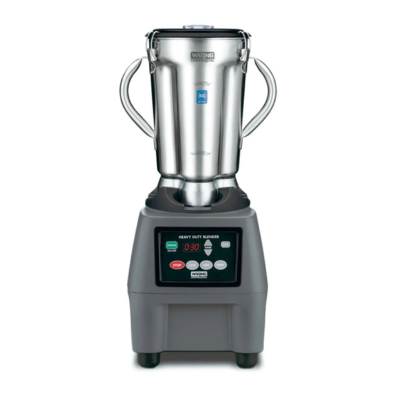 Waring CB15 Series Manual