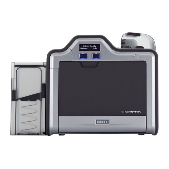Fargo HDP5000 Specifications