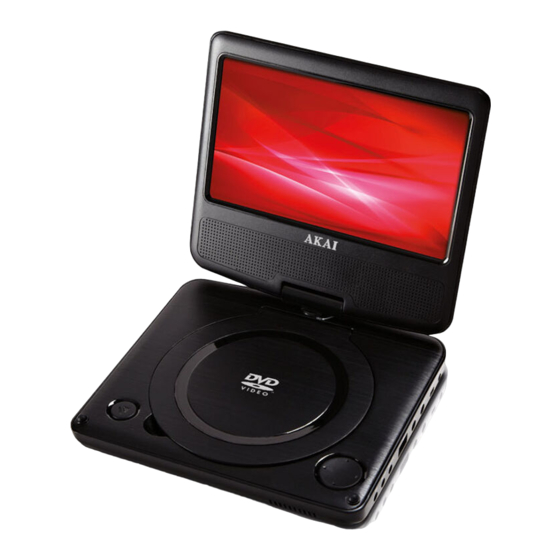 Akai APD707 Manual