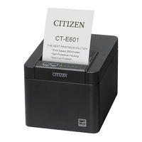 Citizen CT-E601 User Manual