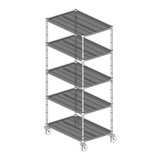 Seville Classics ULTRADURABLE SHE24365B Manual