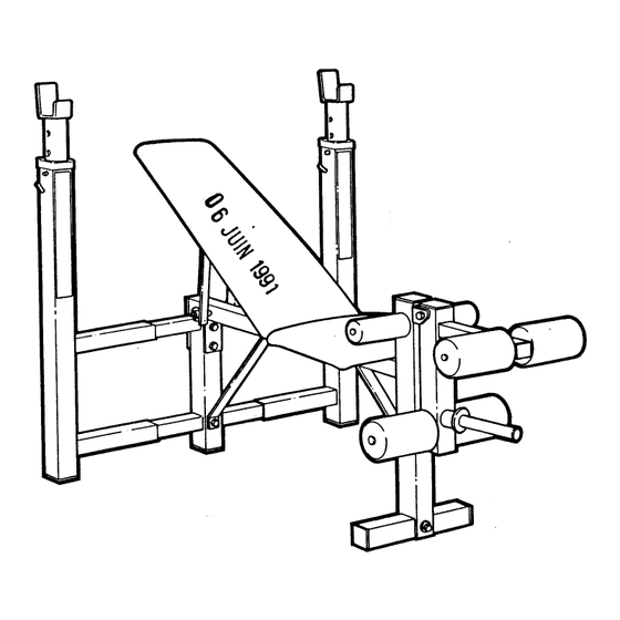 Weider E540 Power Master Manual