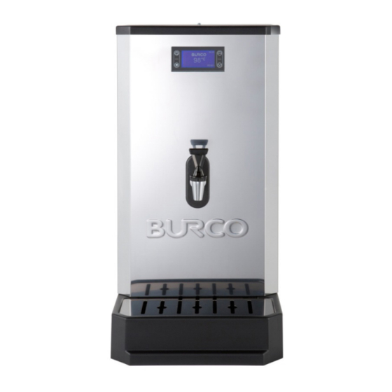 Burco 5L User Instruction Manual