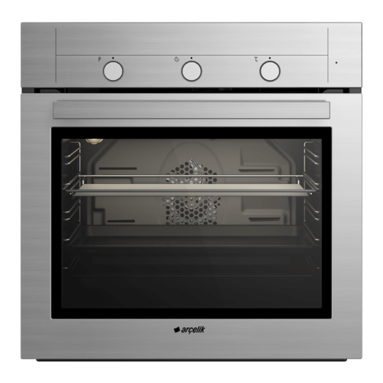 arcelik 9629 MMB Built-In Oven Manuals