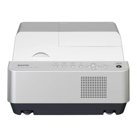 Sanyo PDG-DWL2500 Service Manual