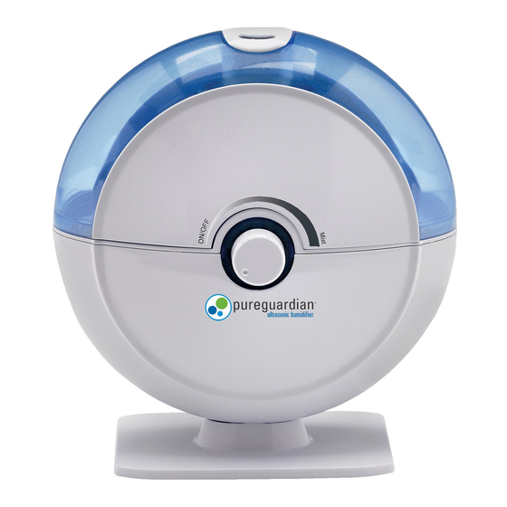 pureguardian H1010 Use & Care Instructions Manual