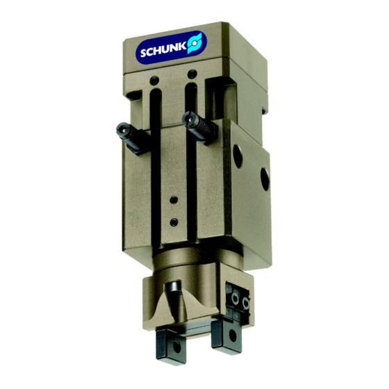 SCHUNK GSM-P Assembly And Operating Manual
