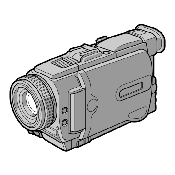 Sony DCR-TRV30 - Digital Video Camera Recorder Manuals
