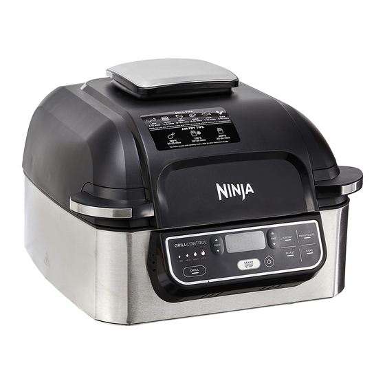 User manual Ninja Foodi Health Grill & Air Fryer AG301UK (English - 9 pages)