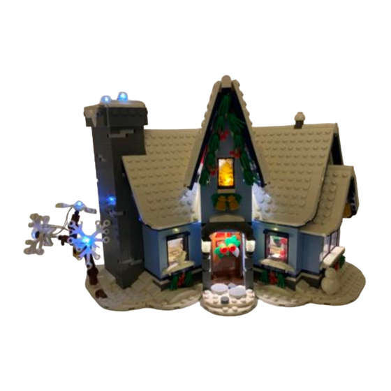 Glow Bricks Lego Santa's Visit 10293 Installation Manual
