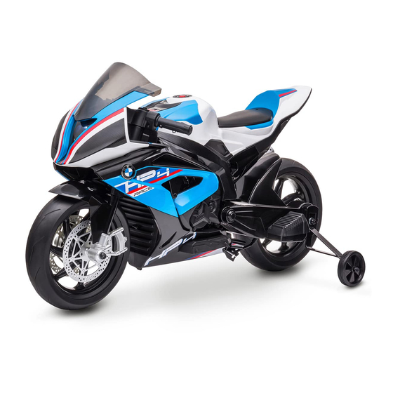 PLAYKIN BMW HP4 Toy Motorcycle Manuals