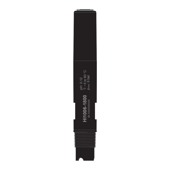 Hanna Instruments HI1006-18 Instruction Manual