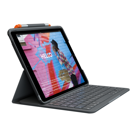 Logitech SLIM FOLIO Setup Manual