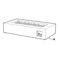 RealFlame Topanga Small Rectangle 11501LP Owner's Manual