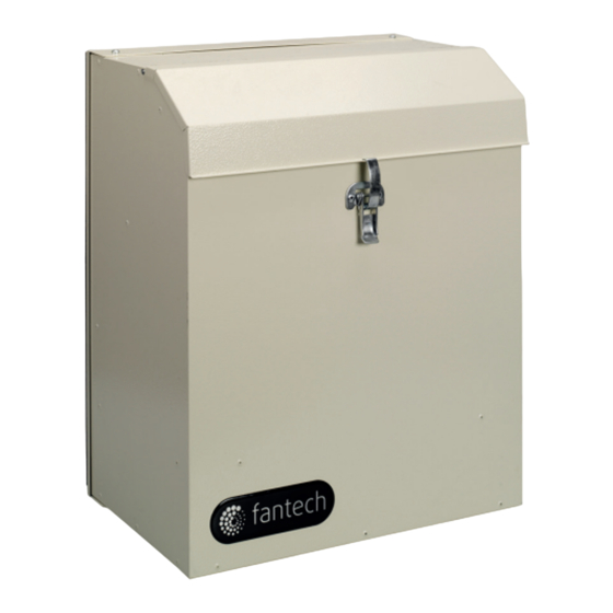 Fantech HEPA CM3000 Installation, Operation And Maintenance Manual