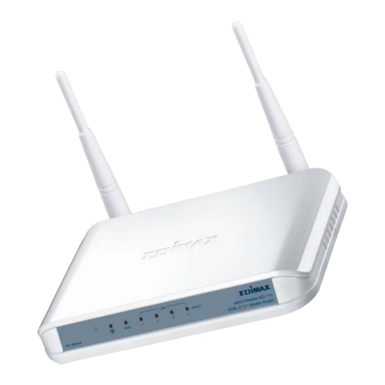 Edimax n ADSL2 User Manual