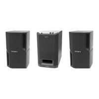 Sony SA-WMS5 Service Manual