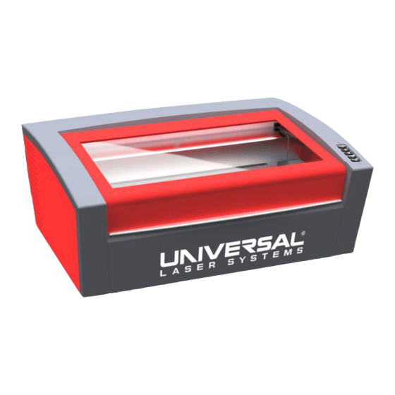 Universal Laser Systems VLS3.50 Manuals