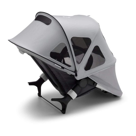 Bugaboo breezy sun canopy Manual