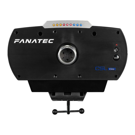 FANATEC CSL Elite Wheel Base + Manual