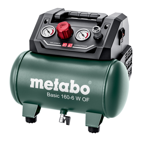 Metabo Basic 160-6 W OF Original Instructions Manual